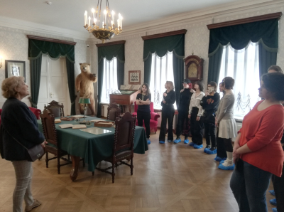 Студенты колледжа ХТК посетили музей Николая Алексеевича Некрасова