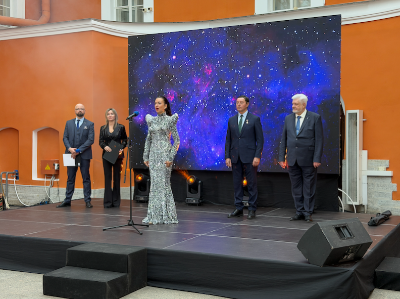 Выставка "Космос" студентов ВХУТЕИН представлена в Петропавловской крепости