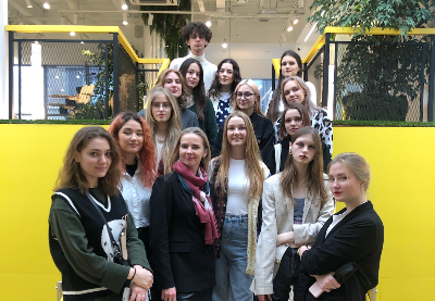 Студенты ВХУТЕИН побывали в Melon Fashion Group